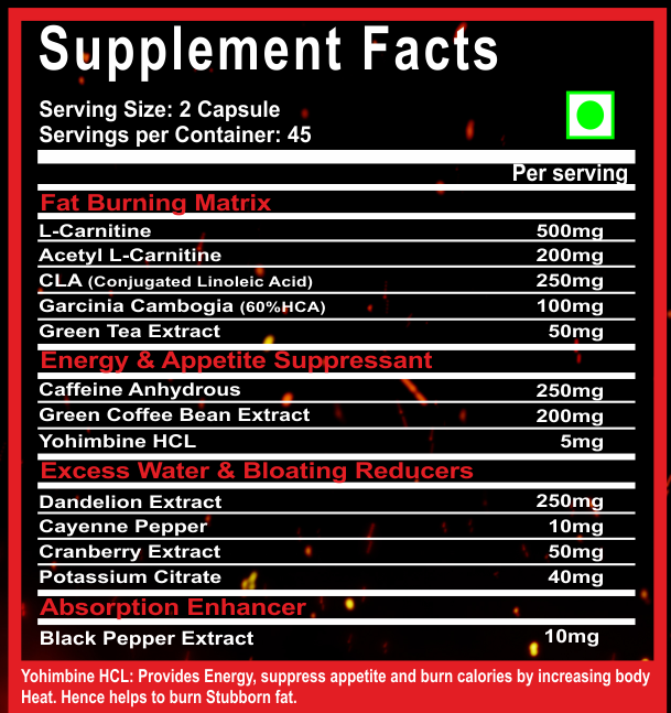 REDSKULL FAT BURNER