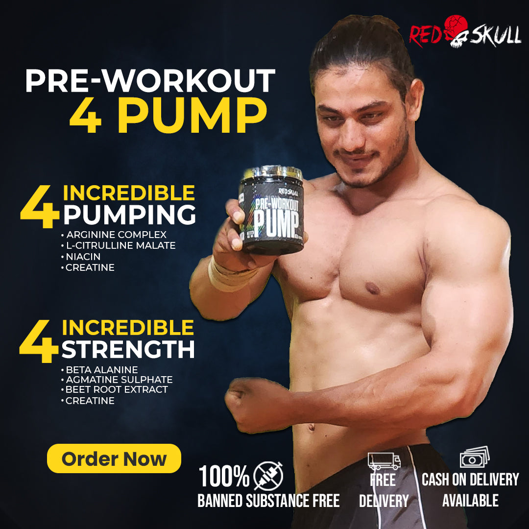 REDSKULL PREWORKOUT 4 PUMP REDSKULL NUTRITION