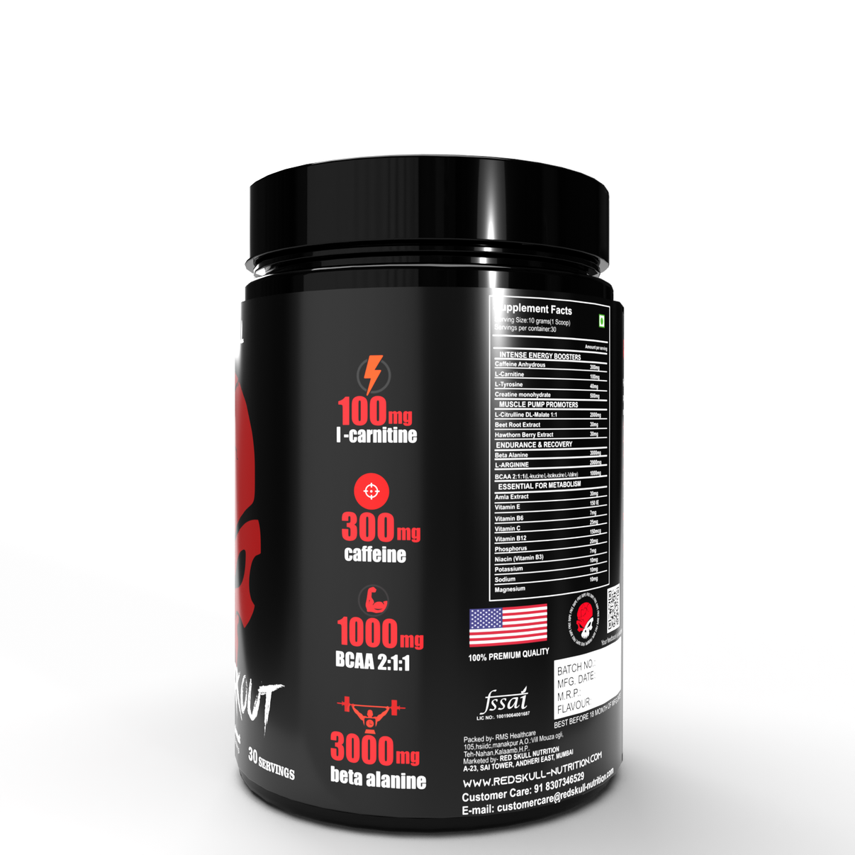 REDSKULL PREWORKOUT REDSKULL NUTRITION